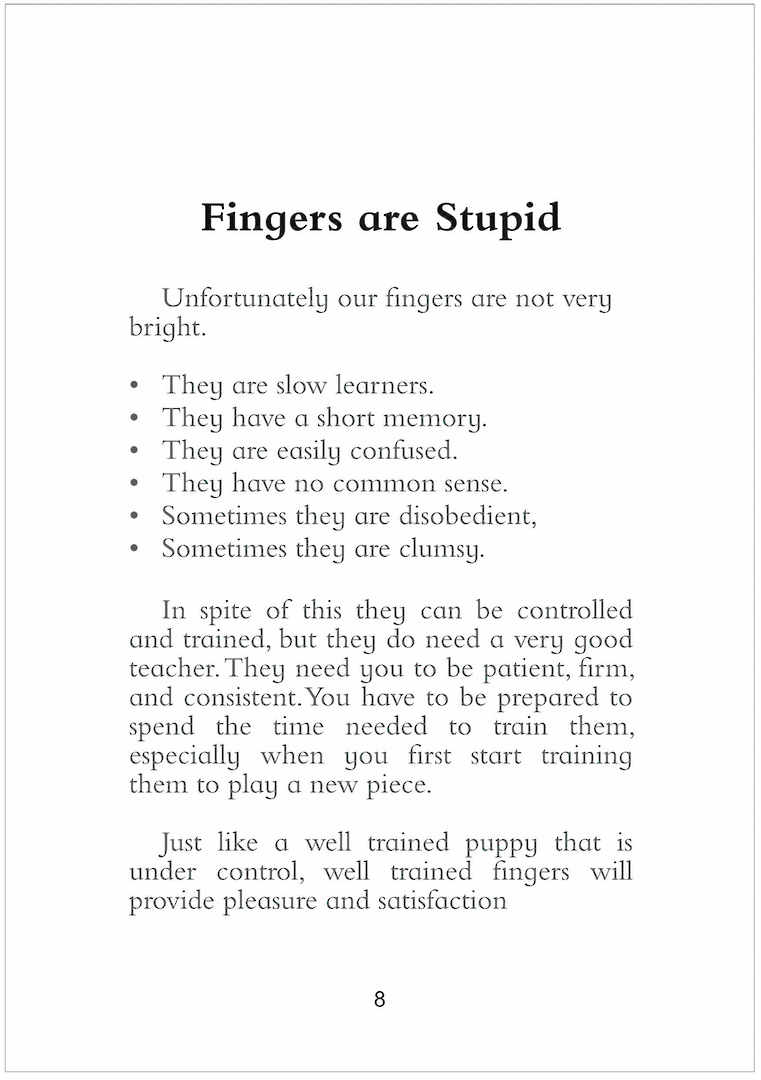 Teach Your Fingers, print version thumbnail 4