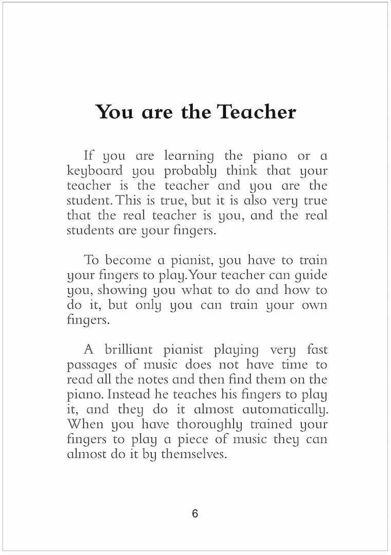 Teach Your Fingers, digital version with studio license thumbnail 3